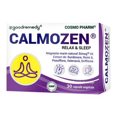 Calmo Zen Relax & Sleep, 30 capsule, Cosmo Pharm