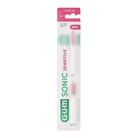 Set Rezerve Periuta Sonic Sensitive, alb-roz, Sunstar GUM