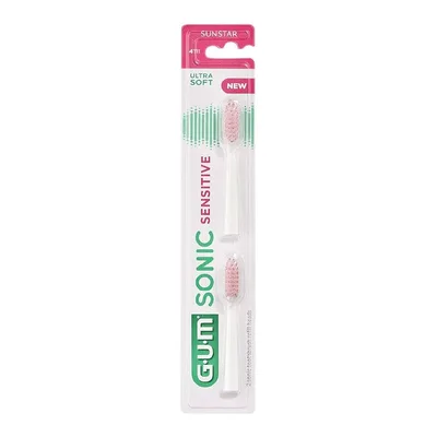 Set Rezerve Periuta Sonic Sensitive, alb-roz, Sunstar GUM