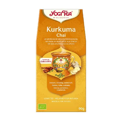 Ceai bio curcuma Chai, 90g Yogi Tea