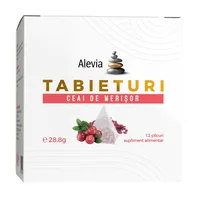 Ceai de merisor Tabieturi, 12 plicuri, Alevia