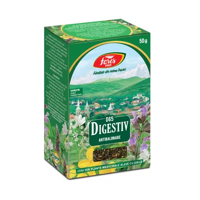 Ceai digestiv, 20 plicuri, Fares