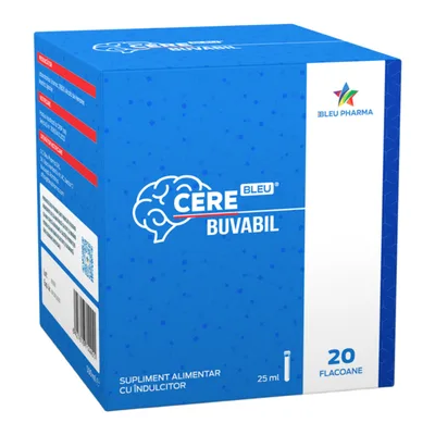 CereBleu Buvabil, 20 flacoane*25ml, Bleu Pharma