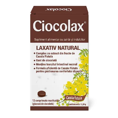 Ciocolax Forte, 20 drajeuri, Labormed