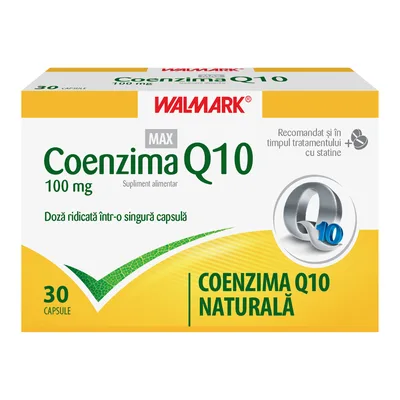 Coenzima Q10 Max 100mg, 30 capsule, Walmark