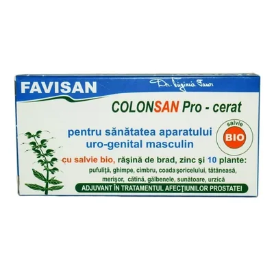Colonsan Pro Cerat, 1.9g, 10 supozitoare, Favisan