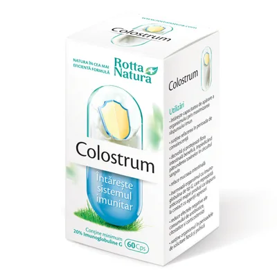 Colostrum, 60 capsule, Rotta Natura