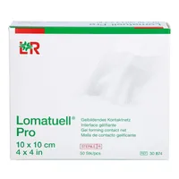 Comprese sterile cu parafina, 10*10cm, 10 bucati, Lomatuell H