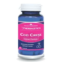 Cozi de cirese extract, 60 capsule, Herbagetica