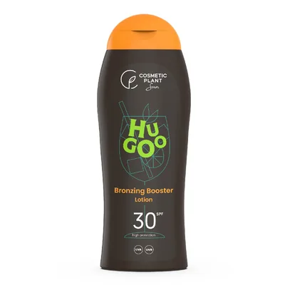 Lotiune de corp pentru bronzare accelerata Hugoo, 200ml, Cosmetic Plant
