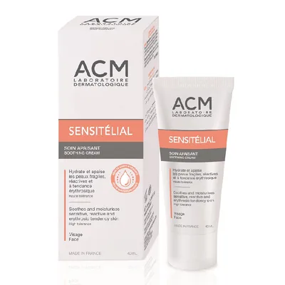 Crema calmanta Sensitelial, 40 ml, ACM
