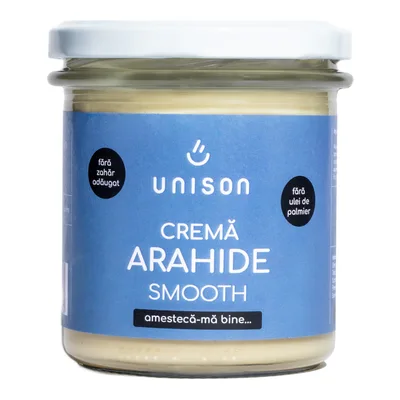 Crema de arahide Smooth, 300g, Unison