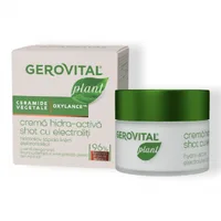 Crema cu electroliti Hidra-Activa Shot Plant, 50ml, Gerovital