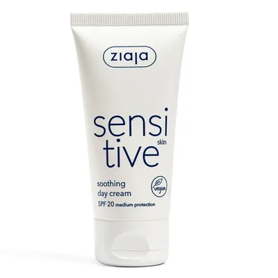 Crema zi calmanta SPF20 Sensitive, 50ml, Ziaja