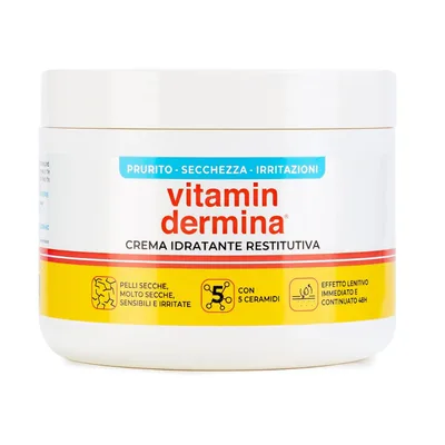 Crema hidratanta reparatoare, 500ml, Vitamin Dermina