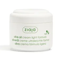 Crema nutritiva light cu ulei de masline si unt de shea pentru piele uscata, 100 ml, Ziaja