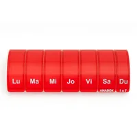 Organizator saptamanal pentru medicamente, 1 bucata, Anabox