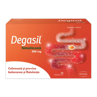 Degasil, 32 capsule moi, Stada