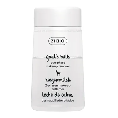 Demachiant bifazic cu proteine din lapte de capra si ulei de ricin, 120 ml, Ziaja