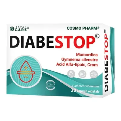 Diabestop, 30 capsule, Cosmopharm