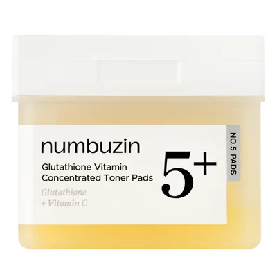 Dischete de fata cu toner, vitamine si niacinamide, 70 bucati, Numbuzin