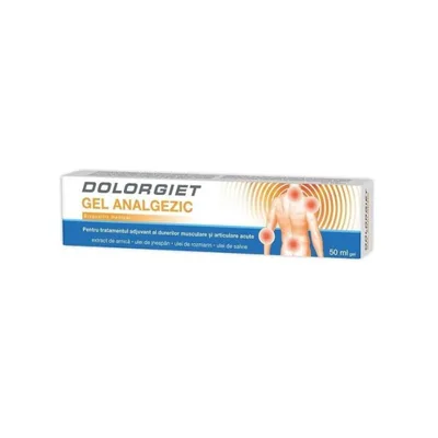 Dolorgiet gel analgezic, 100ml, Zdrovit