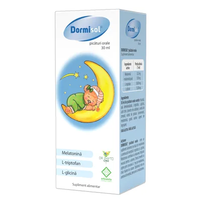 Dormisol picaturi orale, 30ml, Dr. Phyto