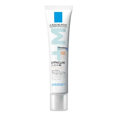 Gel-crema anti-imperfectiuni cu pigment de culoare, nuanta Light, Effaclar Duo+M, La Roche-Posay | 40 ml
