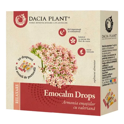 Emocalm Drops, Dacia Plant | 100 g