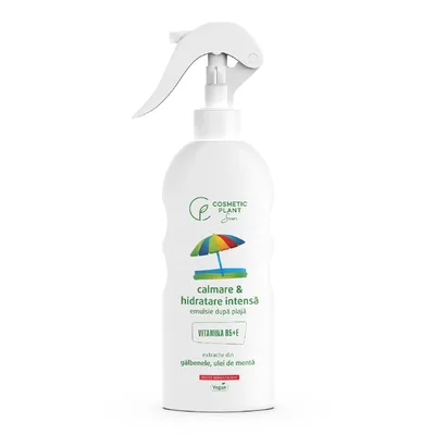 Emulsie calmanta si hidratanta dupa plaja, 200 ml, Cosmetic Plant