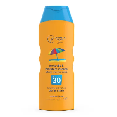 Emulsie plaja cu ulei de catina, SPF30, 200 ml, Cosmetic Plant