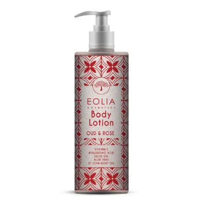 Lotiune de corp cu Acid Hialuronic si Trandafir, 250 ml, Eolia