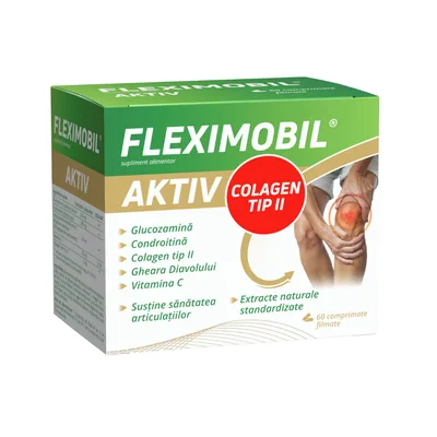 Fleximobil Aktiv, 60 capsule, Fiterman Pharma