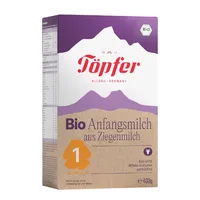 Formula de lapte praf pe baza de lapte de capra Bio 1, 400 g, Topfer