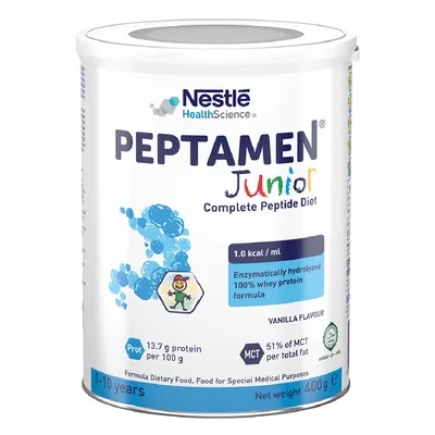 Formula de lapte praf Peptamen Junior +12 luni, 400g, Nestle