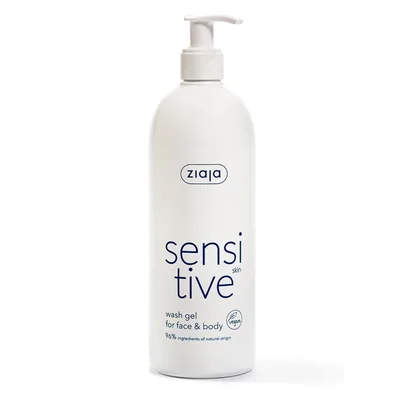 Gel crema curatare fata si corp Sensitive, 400ml, Ziaja