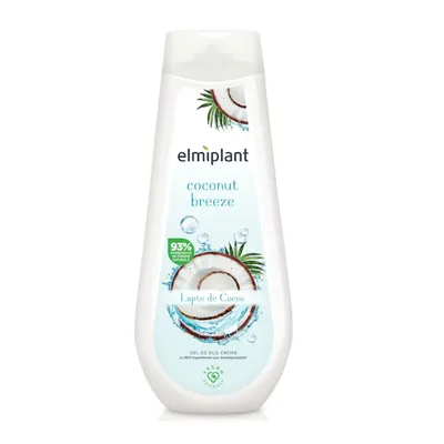 Gel de dus Coconut Breeze, 750ml, Elmiplant