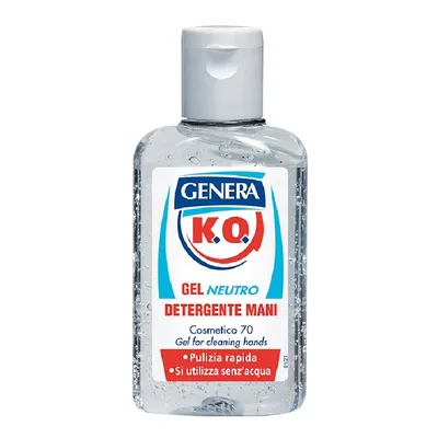 Gel antibacterian maini KO, 80 ml, Genera