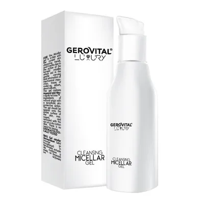 Gel micelar demachiant Luxury, 100ml, Gerovital