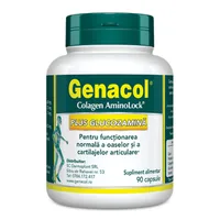 Colagen Plus Glucozamina, 90 capsule, Genacol