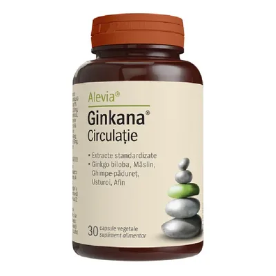 Ginkana Circulatie, Alevia | 30 capsule