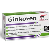 Ginkoven, 40 capsule, FarmaClass