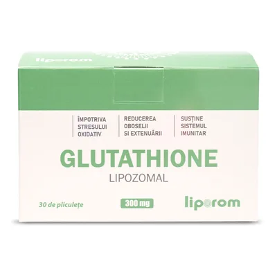 Glutathion Lipozomal 300 mg, 30 plicuri, Liporom
