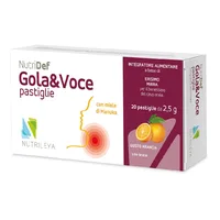 Gola&Voce portocale si miere de Manuka NutriDef, 20 dropsuri, Nutrileya