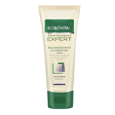 Balsam nutritiv cu Keratina Crema Tratament Expert, 150ml, Gerovital