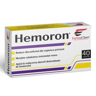 Hemoron,  40 capsule, FarmaClass