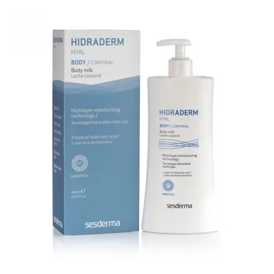 Lapte de corp Hidraderm Hyal, 400ml, Sesderma