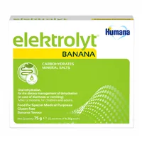 Elektrolyt cu Banane, 12 plicuri, Humana