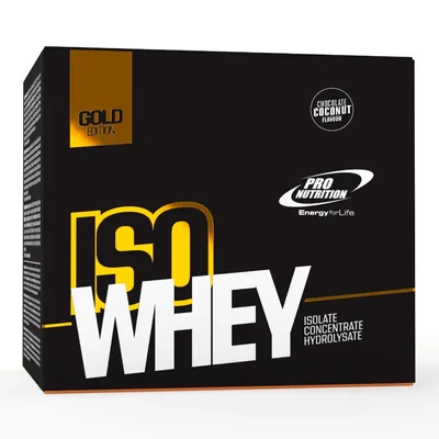 Supliment proteic Iso Whey Gold Edition, 15 plicuri*30g, Pro Nutrition