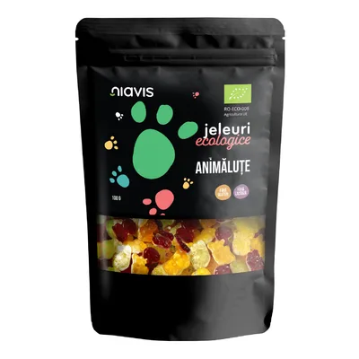 Jeleuri ecologice  Animalute , 100g, Niavis